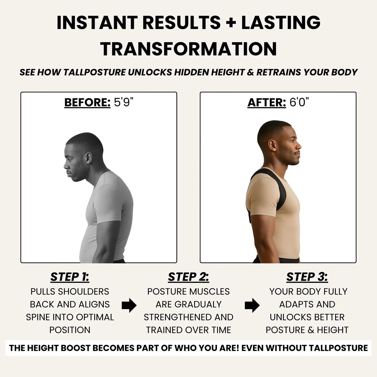 Gravix PostureLift adjustable posture support