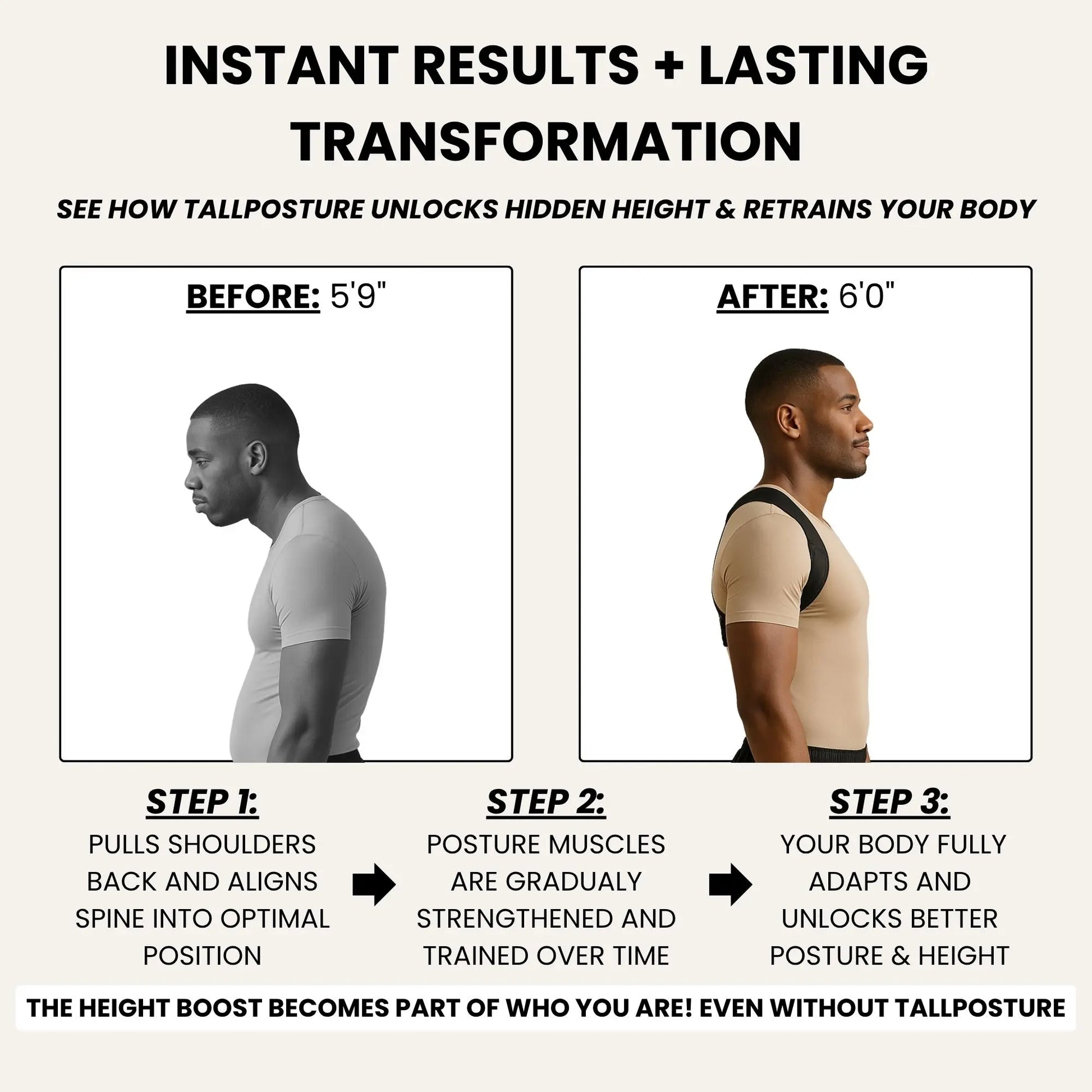 Gravix PostureLift adjustable posture support