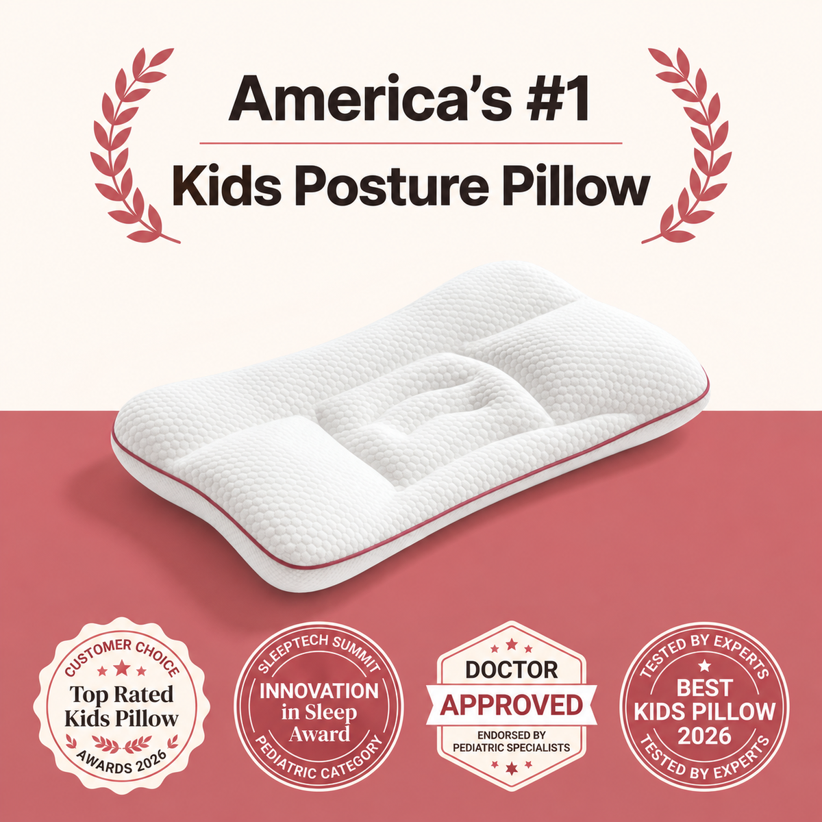 Needo Kids Posture Pillow