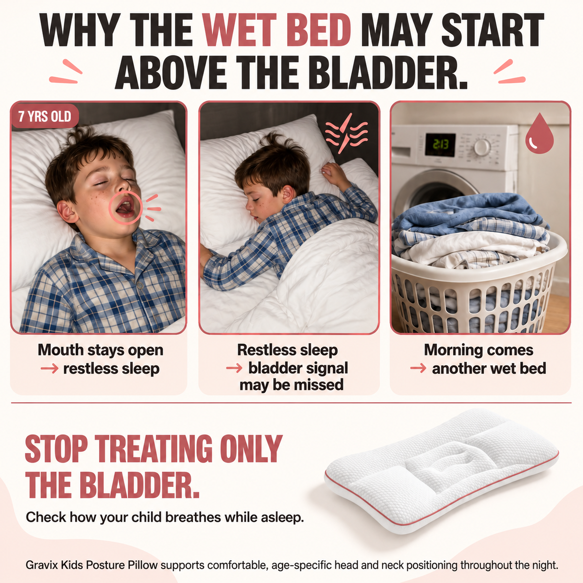 Needo Kids Posture Pillow
