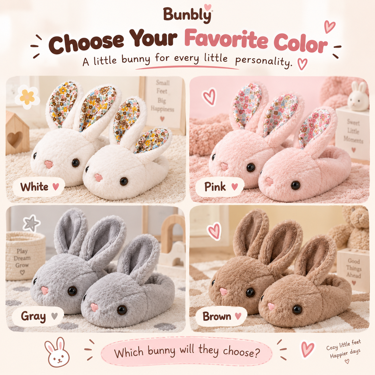 Bunbly Bunny Slippers