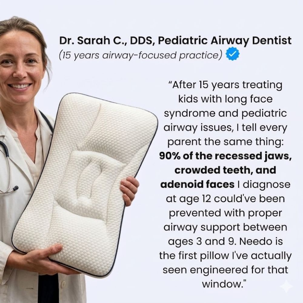 Gravix KidsPosture ergonomic memory foam pillow for children