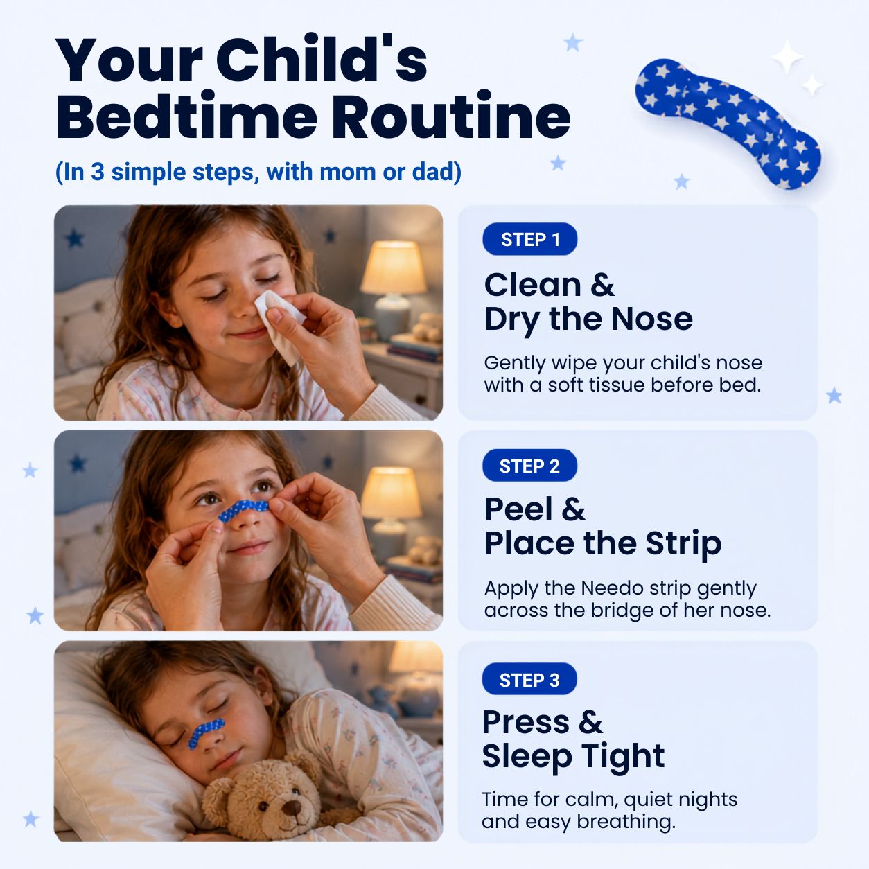 Gravix™ Kids Nasal Strips