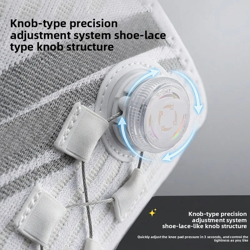 Professional Knee Brace Meniscus Joint Support AdjustableUnisex forMen Women Basketball Running Football Badminton Hiking Sports