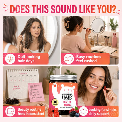 Biotin Hair Support Gummies