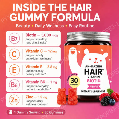 Biotin Hair Support Gummies